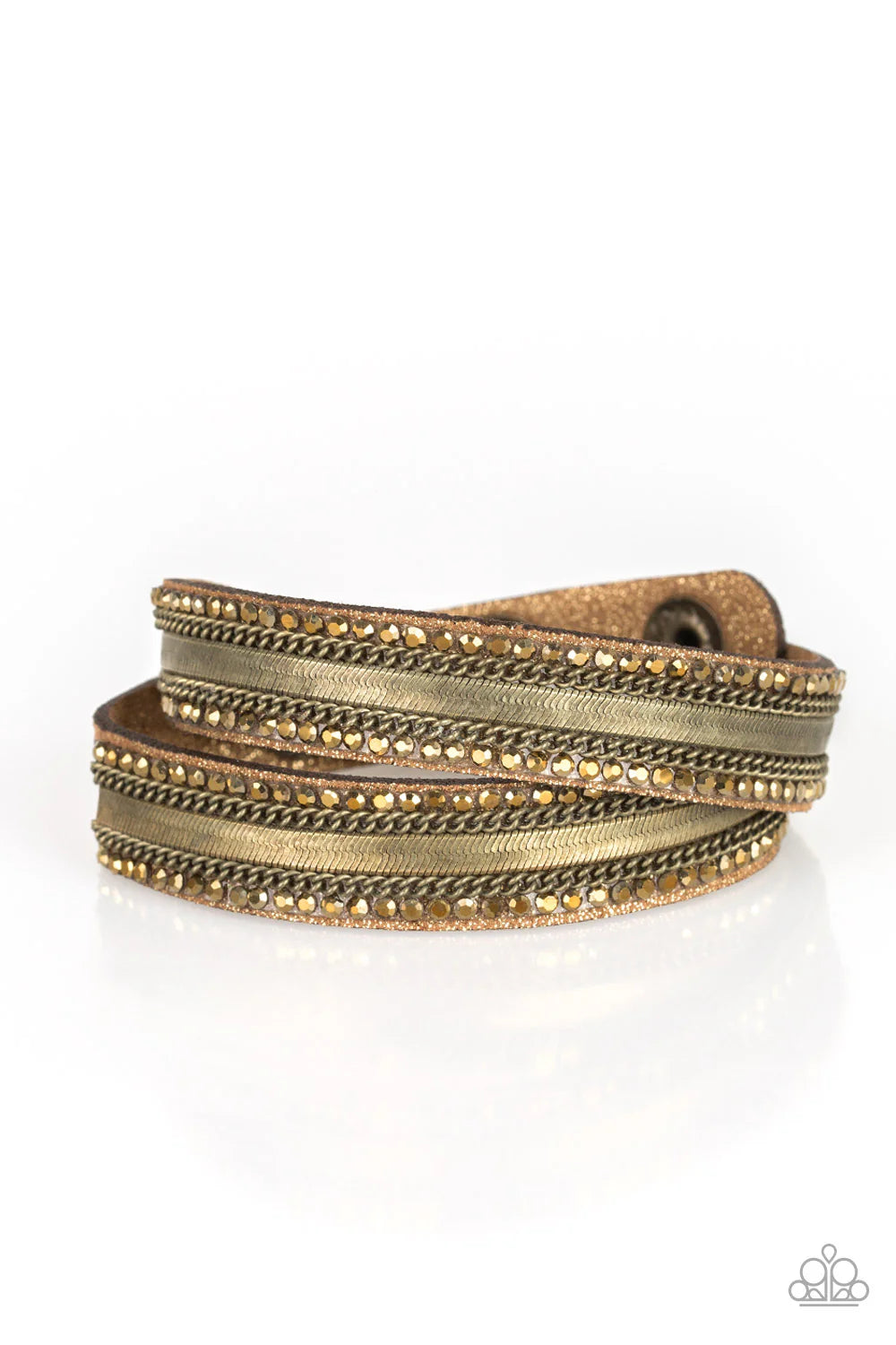 Paparazzi Rocker Rivalry - Brass Brace