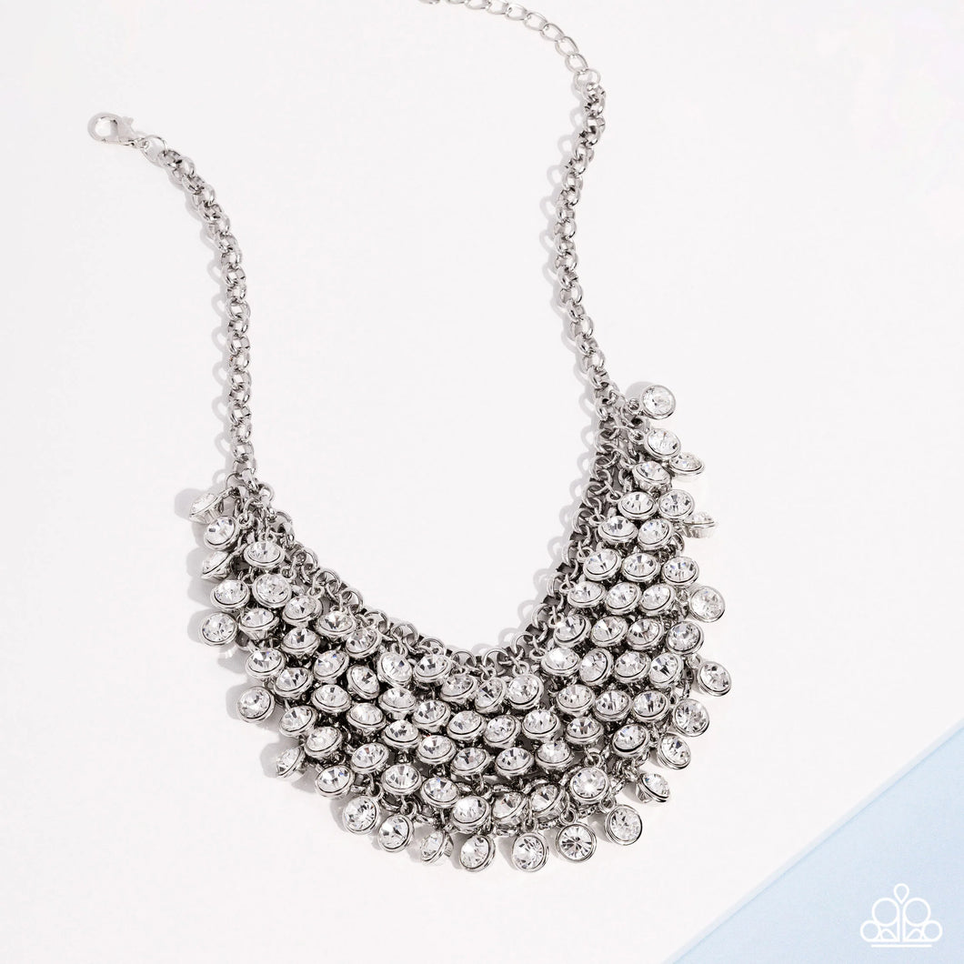 Paparazzi The Shannon 2023 Empire Diamond Encore Zi Necklace