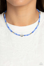 Load image into Gallery viewer, Paparazzi Beaming Bling - Blue Necklace
