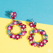 Load image into Gallery viewer, Paparazzi Wreathed In Wildflowers - Multi Earrings
