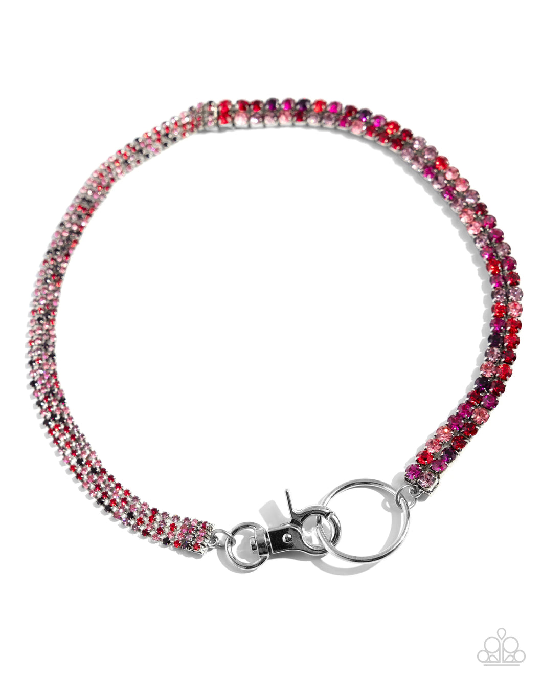 Paparazzi Chic Connection - Red Necklace