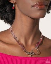 Load image into Gallery viewer, Paparazzi Chic Connection - Red Necklace
