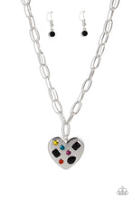 Load image into Gallery viewer, Paparazzi Online Dating - Black Necklace
