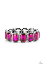 Load image into Gallery viewer, Paparazzi Studded Smolder - Pink Bracelet
