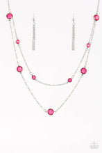 Load image into Gallery viewer, Paparazzi Raise Your Glass - Pink Necklace
