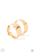 Load image into Gallery viewer, Paparazzi Versatile Velocity - Gold Earrings
