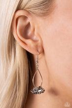 Load image into Gallery viewer, Paparazzi Charm Of The Century - Silver Earrings
