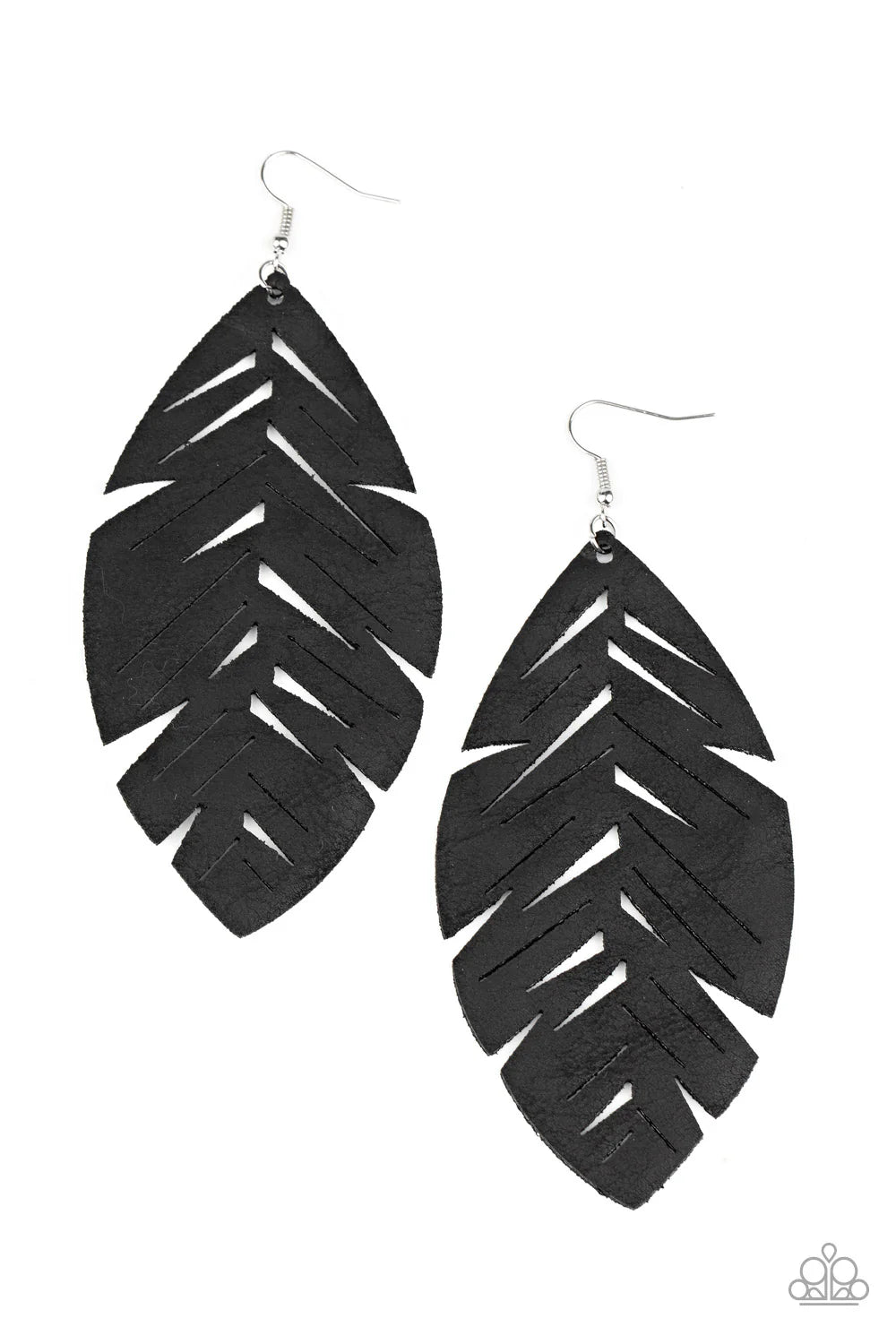 Paparazzi I Want To Fly - Black Earrings