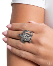 Load image into Gallery viewer, Paparazzi Turtle Triumph - Silver Ring
