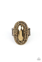 Load image into Gallery viewer, Paparazzi Fueled By Fashion - Brass Ring

