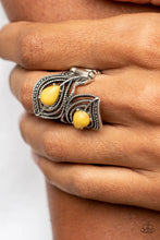 Load image into Gallery viewer, Paparazzi Mesa Mystique - Yellow Ring
