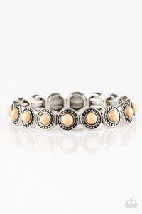 Paparazzi Globetrotter Goals - Brown Bracelet