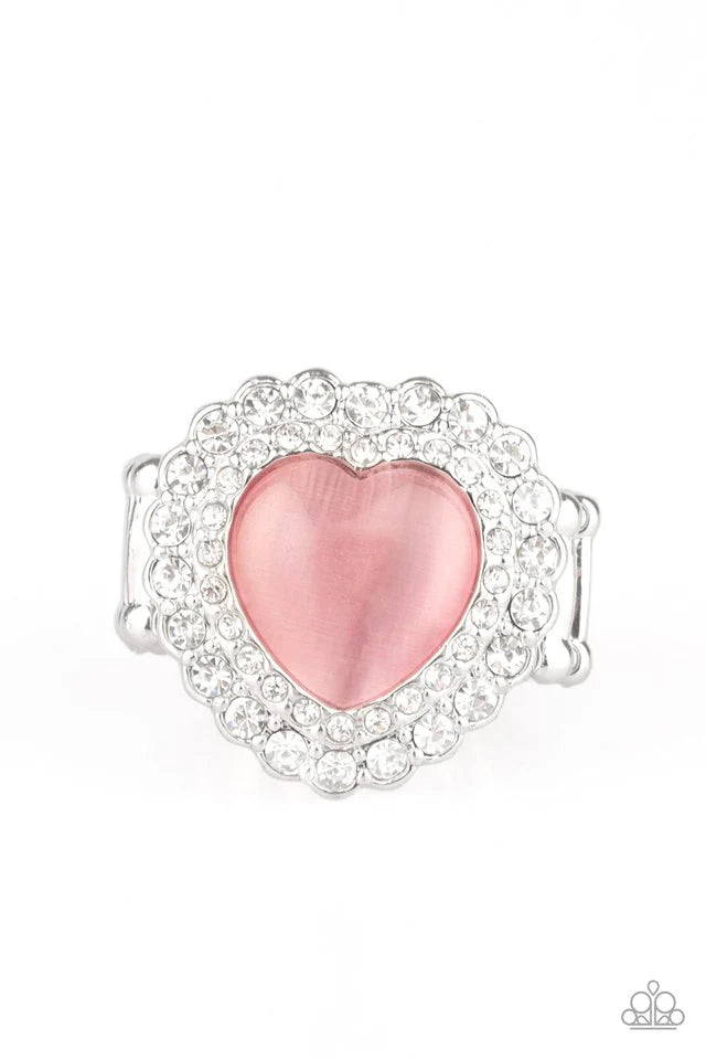 Paparazzi Lovely Luster - Pink Ring