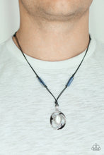 Load image into Gallery viewer, Paparazzi Tidal Talisman - Blue Necklace
