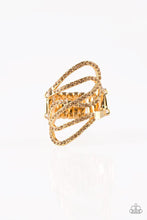 Load image into Gallery viewer, Paparazzi Chasing Starlight - Gold Ring
