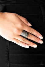 Load image into Gallery viewer, Paparazzi Paleo Patterns - Black Ring
