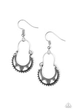 Load image into Gallery viewer, Paparazzi Industrially Indigenous - Silver Earrings
