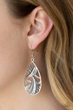Load image into Gallery viewer, Paparazzi Underestimated - Silver Earrings
