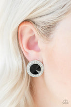 Load image into Gallery viewer, Paparazzi What Should I Bling - Black Earrings
