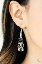 Load image into Gallery viewer, Paparazzi Demurely Devine - Black Earrings
