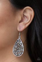 Load image into Gallery viewer, Paparazzi Call Me Ms. Universe - Silver Earrings
