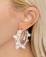 Load image into Gallery viewer, Paparazzi Elite Expenses - Pink Earrings
