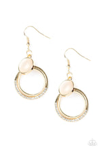 Load image into Gallery viewer, Paparazzi Dreamily Dreamland - Gold Earrings
