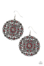 Load image into Gallery viewer, Paparazzi Oh MANDALA! - Red Earrings
