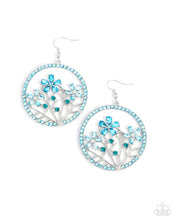 Load image into Gallery viewer, Paparazzi Basic Bouquet - Blue Earrings
