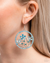 Load image into Gallery viewer, Paparazzi Basic Bouquet - Blue Earrings
