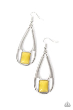 Load image into Gallery viewer, Paparazzi Adventure Story - Yellow Earrings
