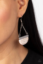 Load image into Gallery viewer, Paparazzi Mesa Mezzanine - White Earrings
