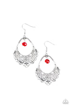 Load image into Gallery viewer, Paparazzi Garden Society - Red Earrings
