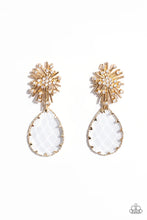 Load image into Gallery viewer, Paparazzi Stellar Shooting Star - Gold Earrings
