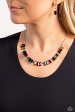 Load image into Gallery viewer, Paparazzi Elite Emeralds - Black Necklace
