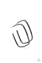 Load image into Gallery viewer, Paparazzi Major Flex - Black Earrings

