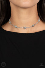 Load image into Gallery viewer, Paparazzi Fluttering Fanatic - White Necklace
