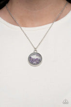 Load image into Gallery viewer, Paparazzi Gemstone Guru - Purple Necklace
