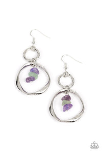 Paparazzi Good Natured Spirit - Purple Earrings