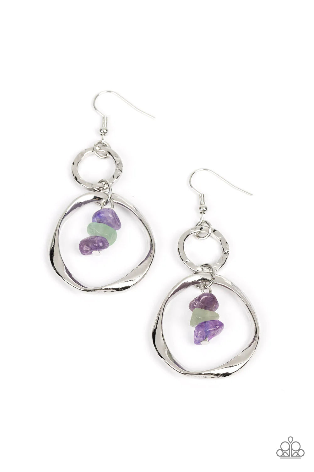 Paparazzi Good Natured Spirit - Purple Earrings