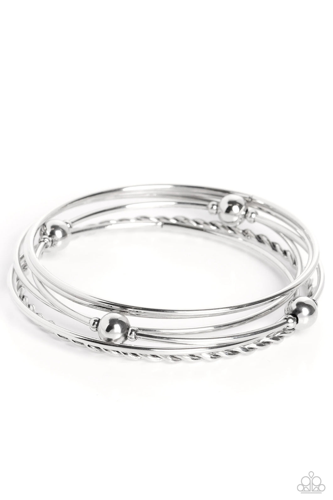 Paparazzi Lost And Found - Silver Bracelet
