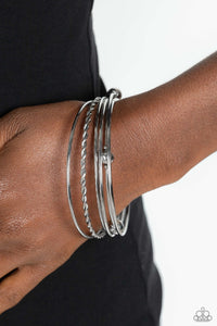 Paparazzi Lost And Found - Silver Bracelet