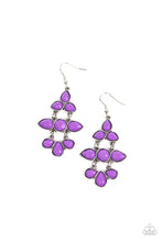 Load image into Gallery viewer, Paparazzi Bay Breezin’ - Purple Earrings
