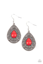 Load image into Gallery viewer, Paparazzi Fanciful Droplets - Red Earrings
