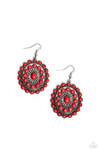 Load image into Gallery viewer, Paparazzi Bohemian Badlands - Red Earrings
