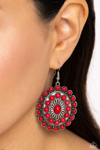 Load image into Gallery viewer, Paparazzi Bohemian Badlands - Red Earrings
