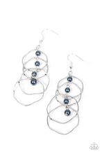 Load image into Gallery viewer, Paparazzi Pearl Palooza - Blue Earrings
