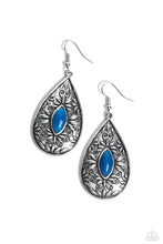 Load image into Gallery viewer, Paparazzi Two PERENNIALS In A Pod - Blue Earrings
