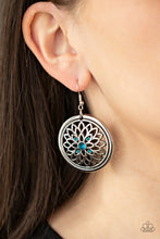 Load image into Gallery viewer, Paparazzi Mega Medallions - Blue Earrings
