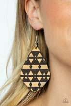 Load image into Gallery viewer, Paparazzi Zimbabwe Zoo - Brown Earrings
